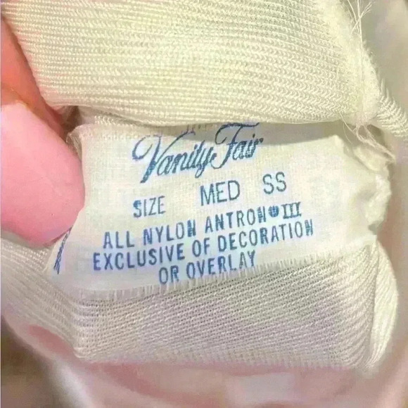 Vanity Fair Vintage Ivory Half Slip Sz Medium - Picture 4 of 4